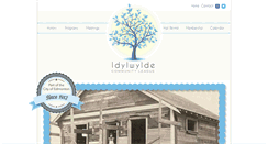 Desktop Screenshot of idylwylde.org